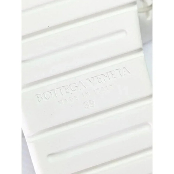 Bottega Veneta Women's White Jelly Lace Up Sandals Size 39 EU (MSRP $490) - Picture 8 of 10